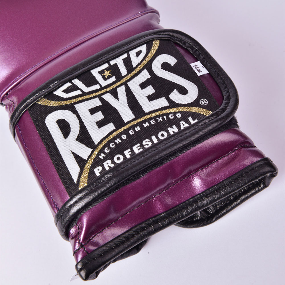 Cleto Reyes Boxing Gloves, Velcro Sparring, purple, 12 Oz