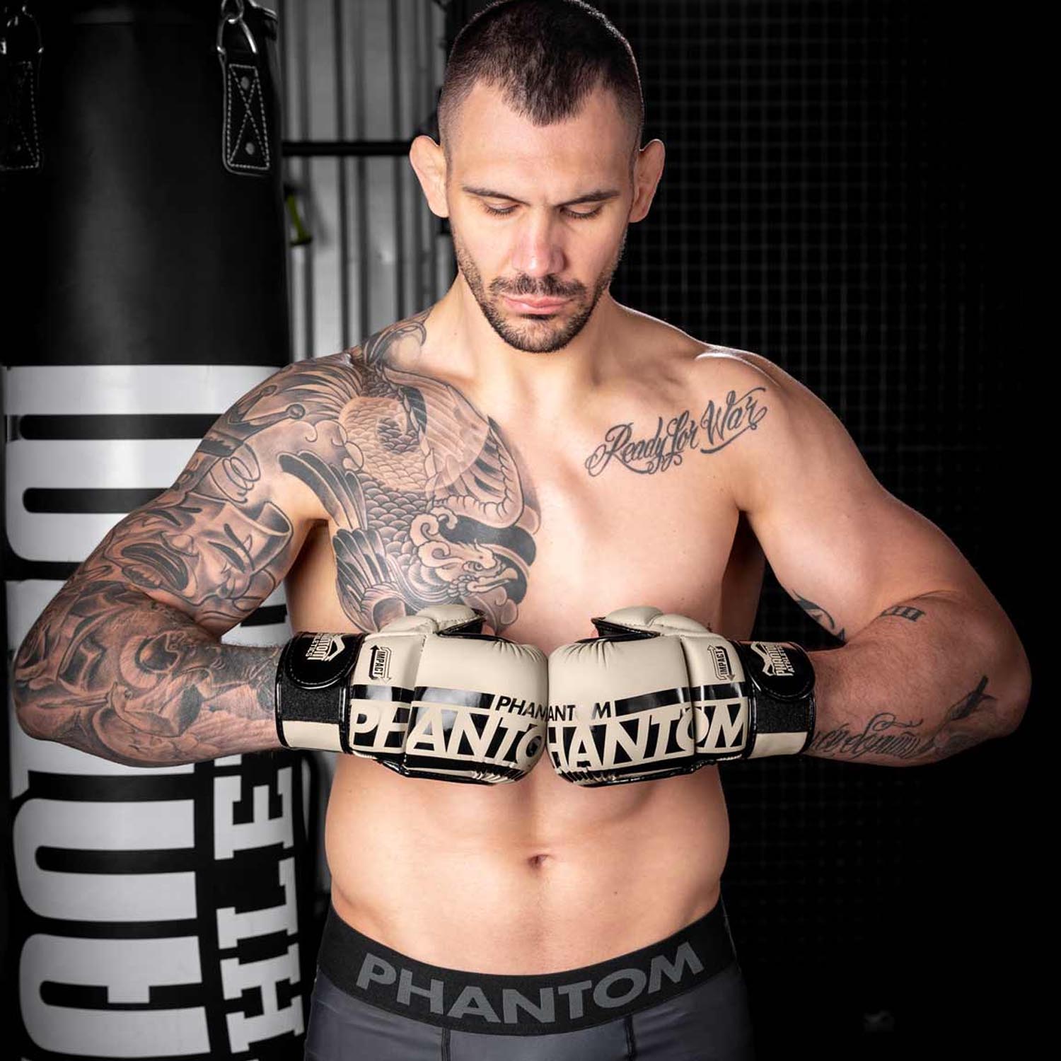 Phantom Athletics MMA Sparring Gloves, Apex, sand, S/M