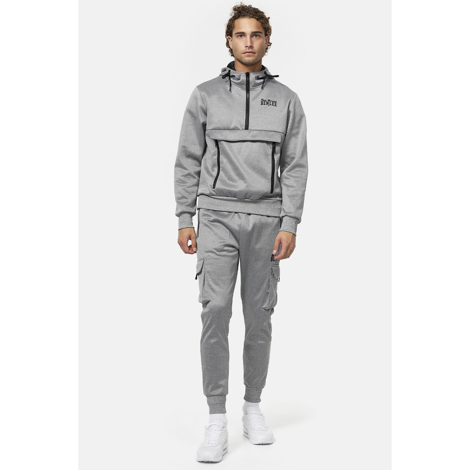 BENLEE Jogginganzug, Moorpark, grau, XXL