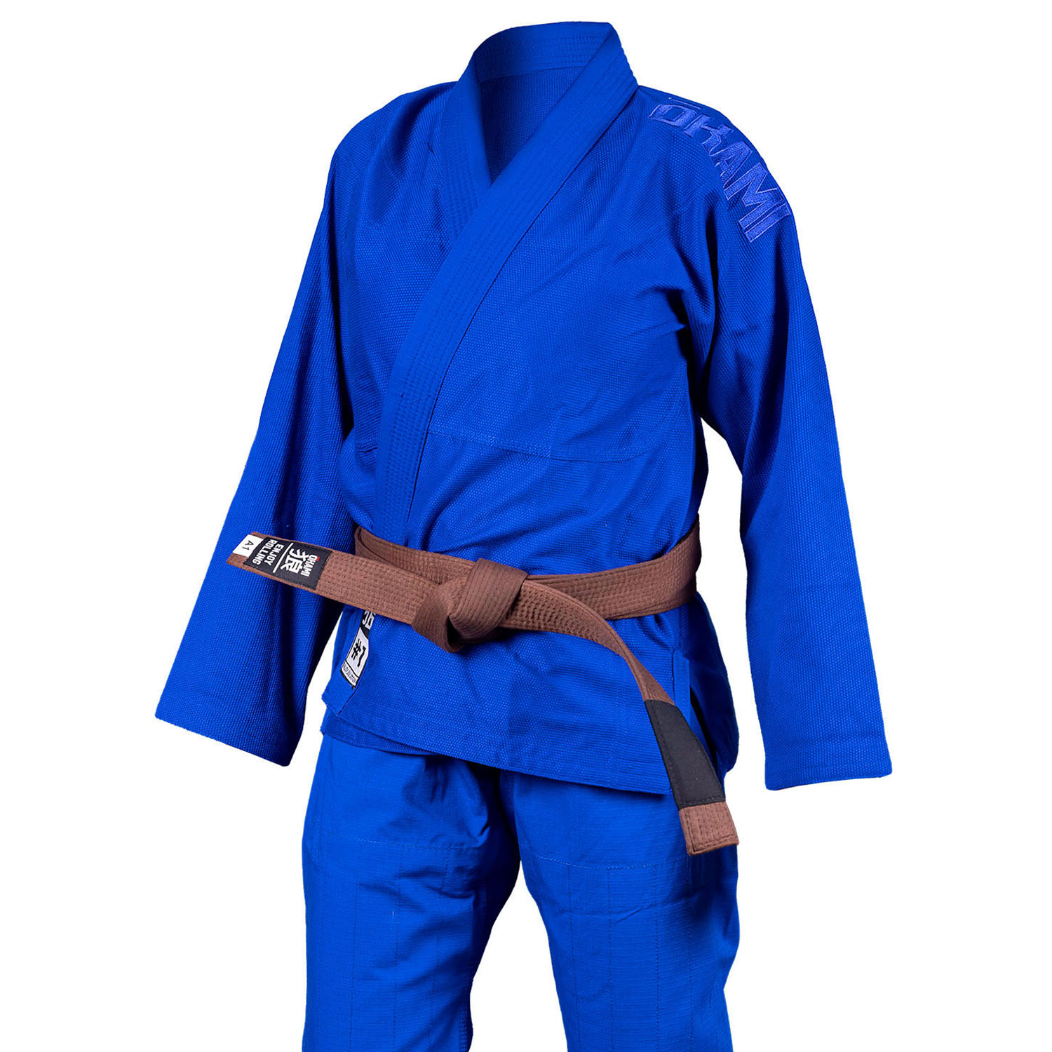 OKAMI BJJ GI, Damen, Spirit, blau, F2