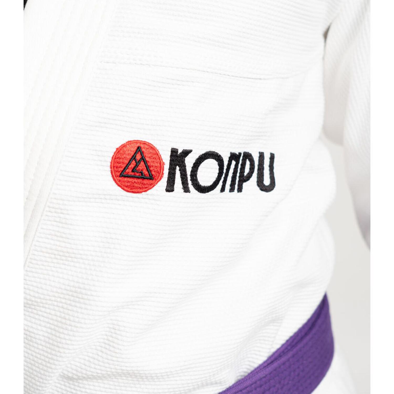 Nakama BJJ GI, Konpu, weiß, A4