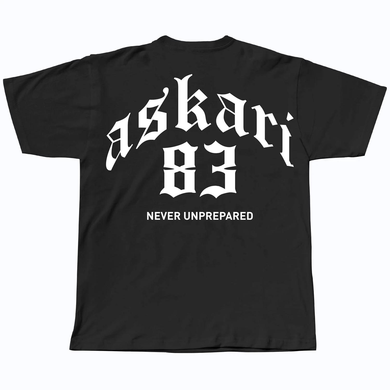 ASKARI T-Shirt, 83 Oversized, black-white, XXL