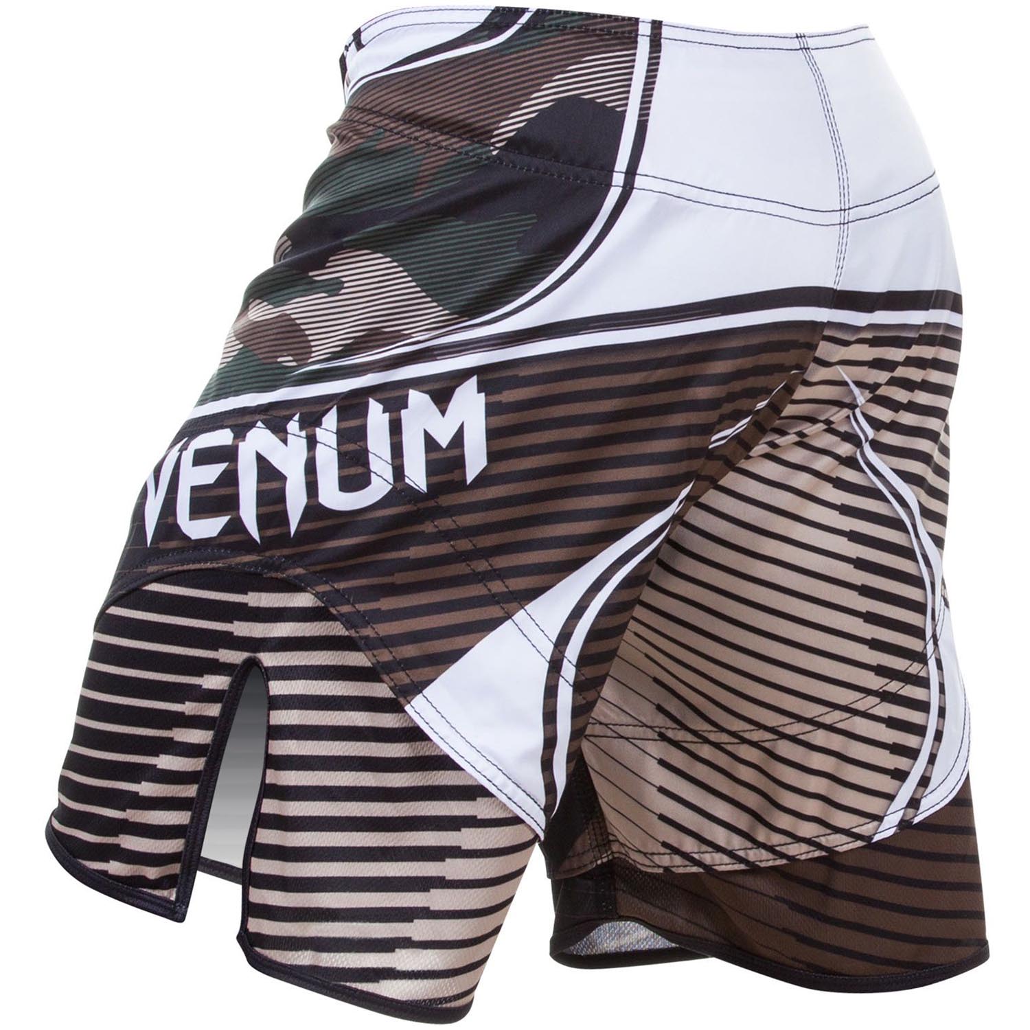 VENUM MMA Fight Shorts, Camo Hero, green-brown XL