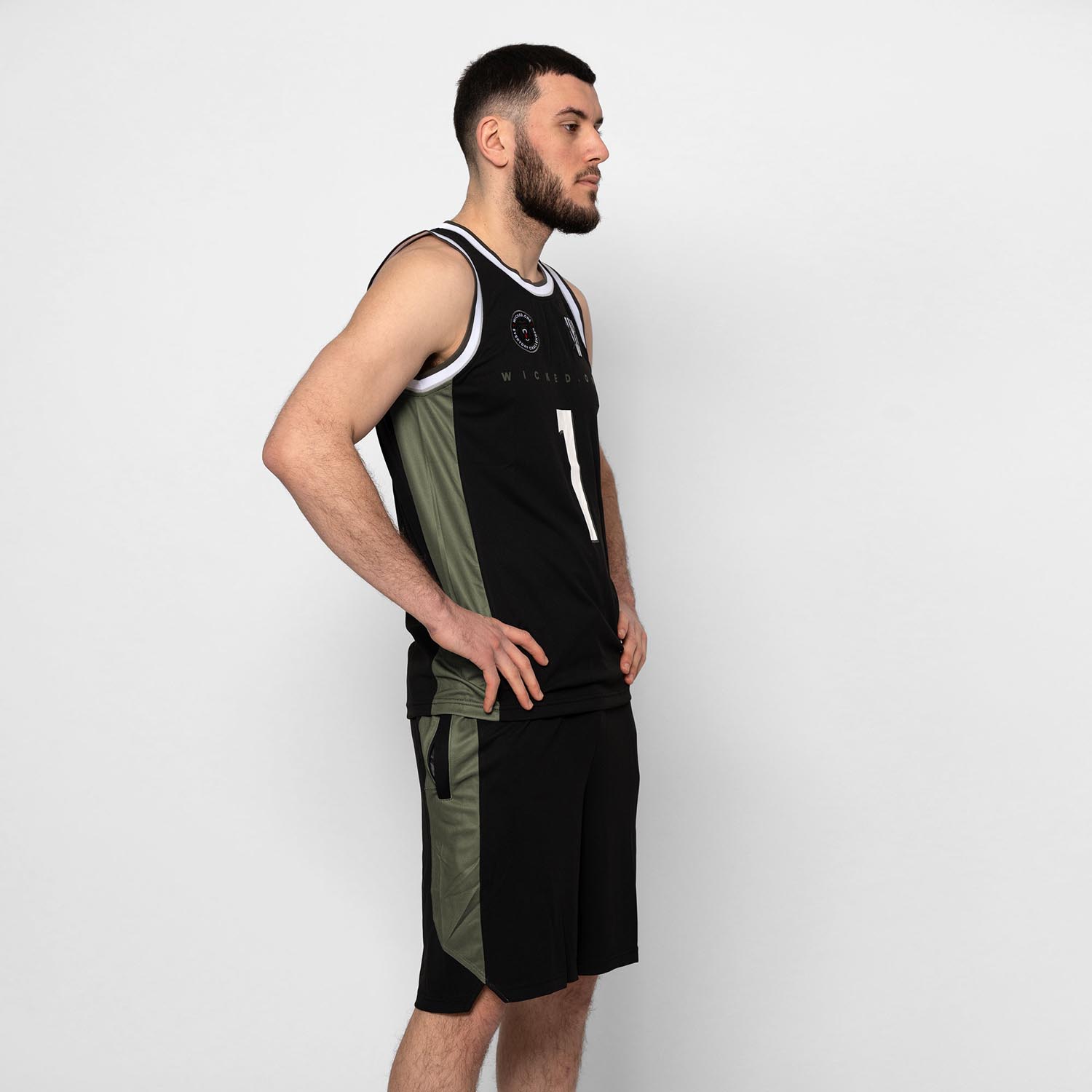 Wicked One Tank Top, Whaks, black-khaki, XL