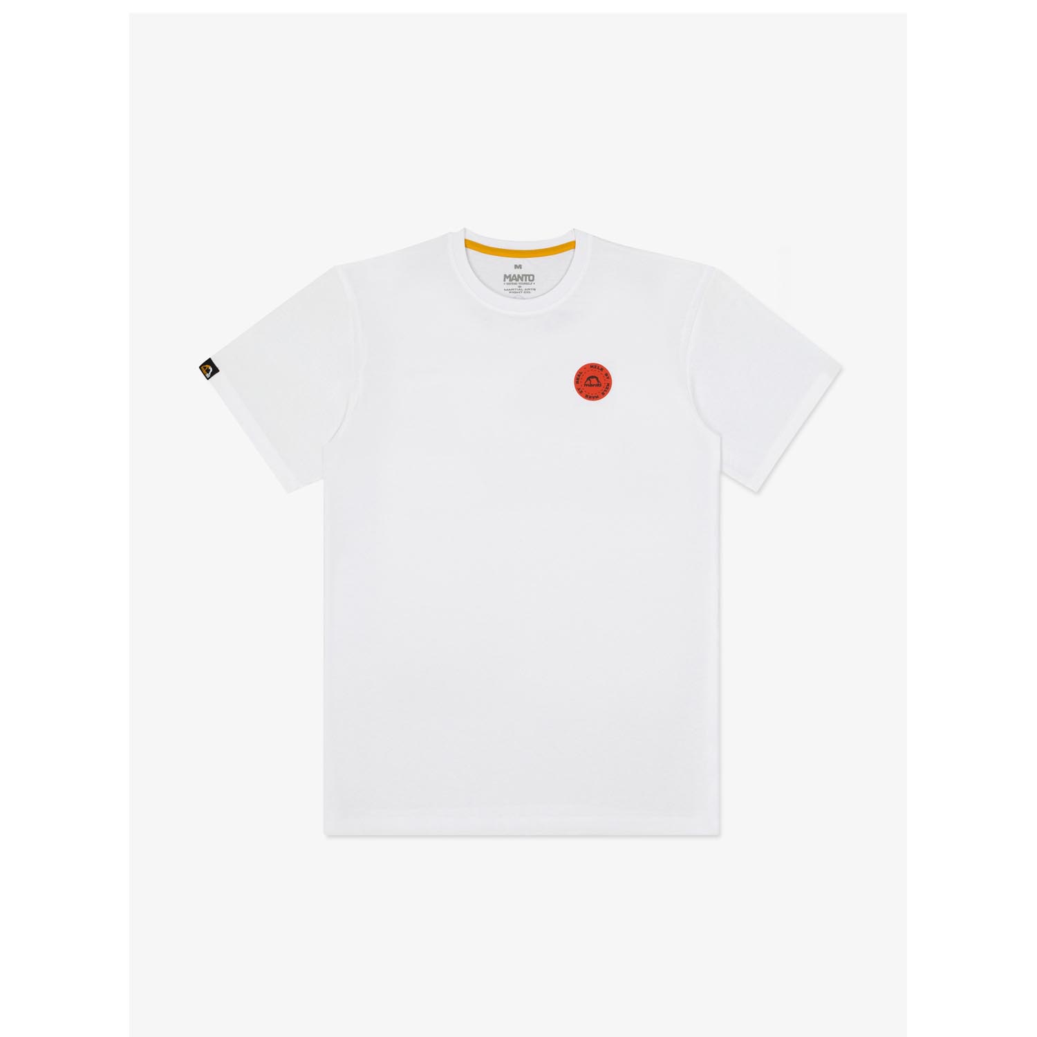 MANTO T-Shirt, Stamp 25, white, XXL