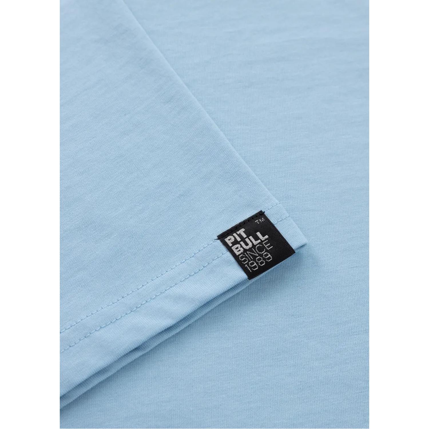 Pit Bull West Coast T-Shirt, Small Logo, light blue, XXXL