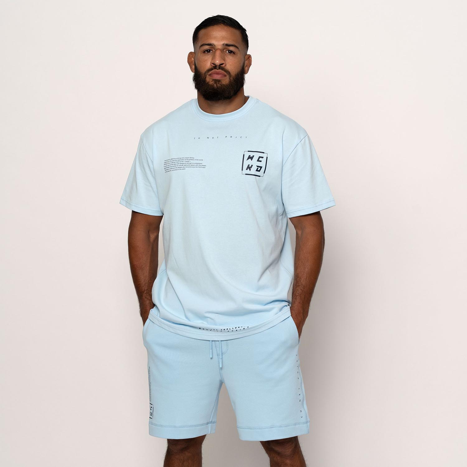 Wicked One Oversized T-Shirt, Project, light blue, XL