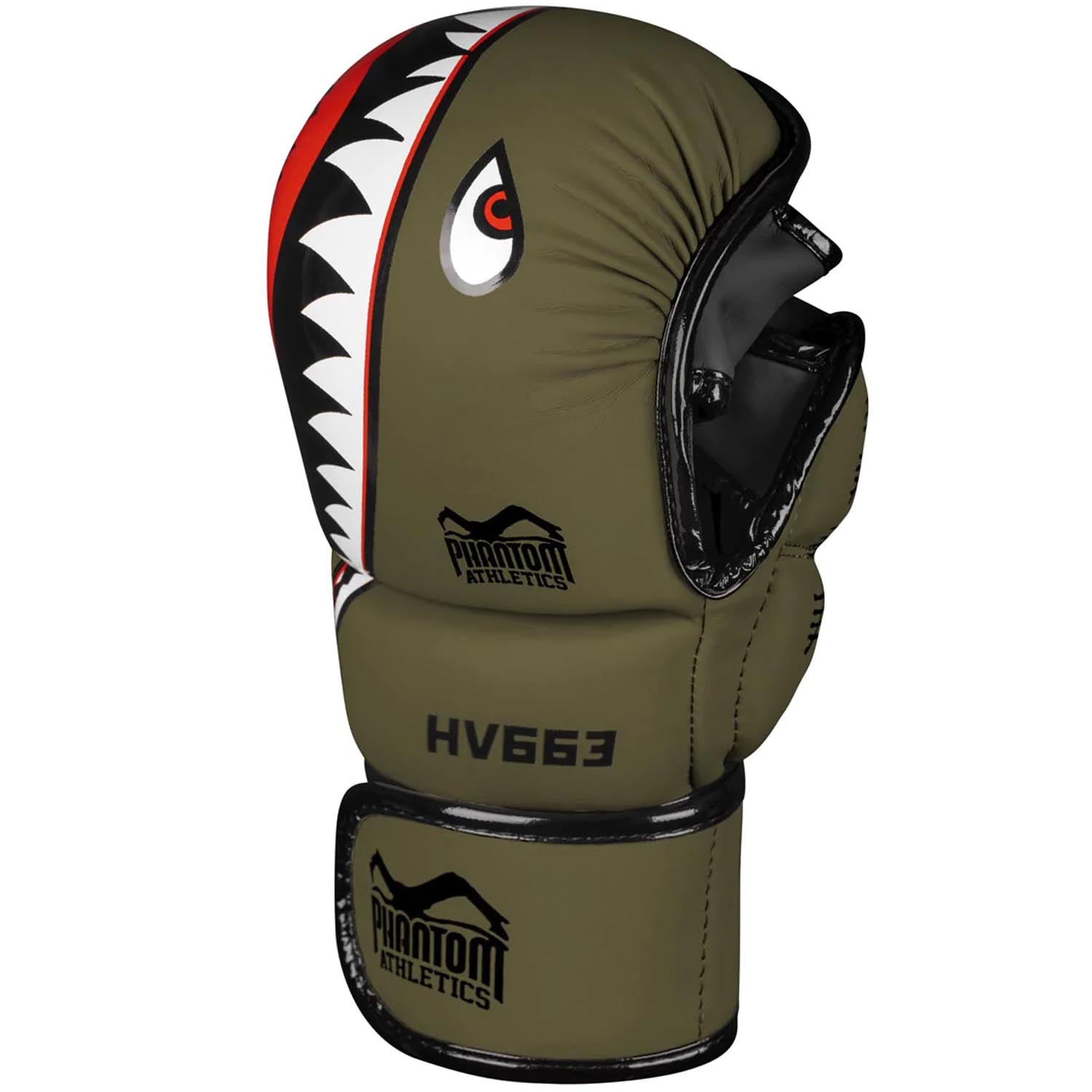 Phantom Athletics MMA Sparring Handschuhe, Fight Squad, army, L/XL