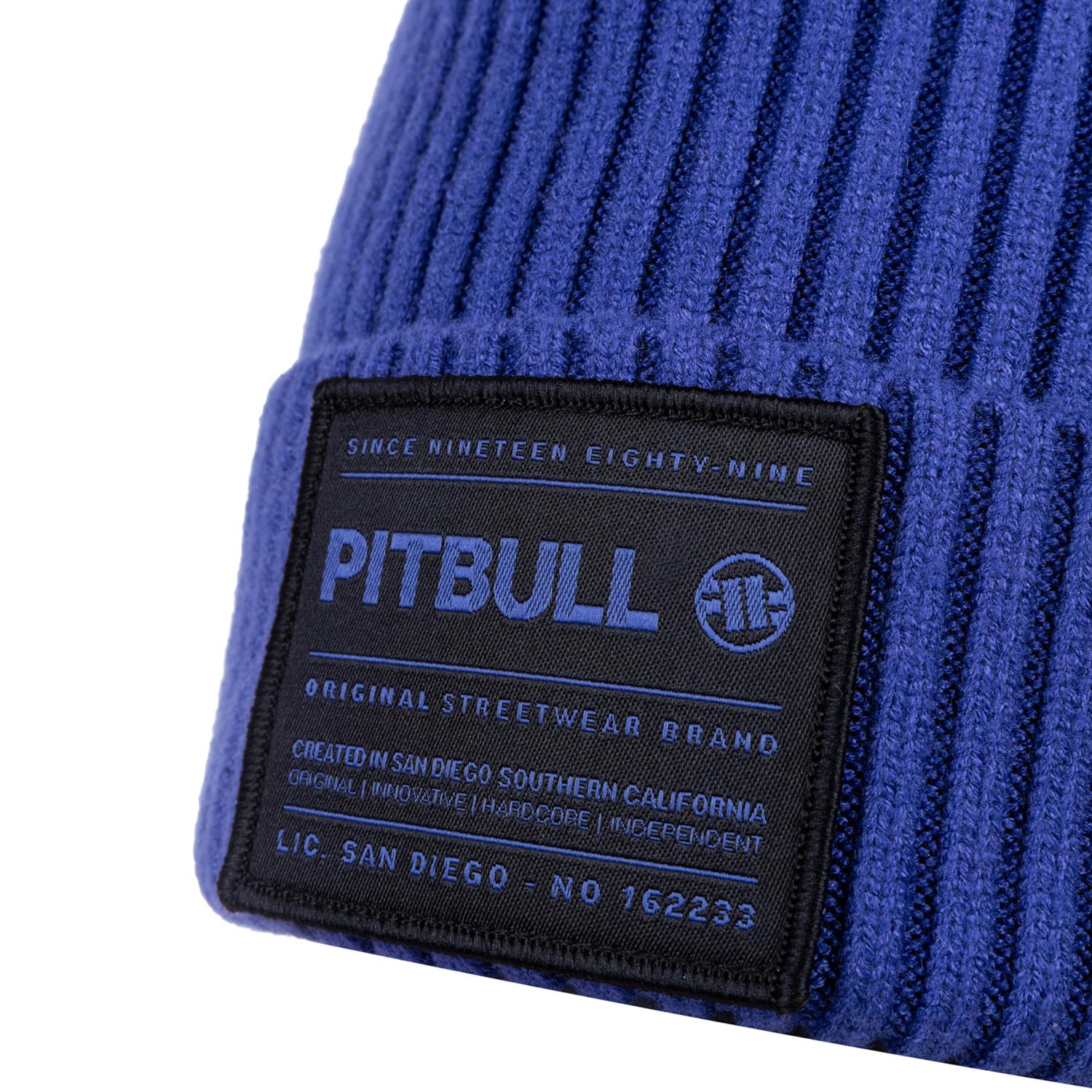 Pit Bull West Coast Beanie, Dock, blue