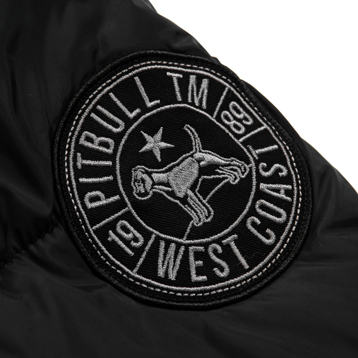 Pit Bull West Coast Jacket, Padded, Quilted Mobley, black, XXL