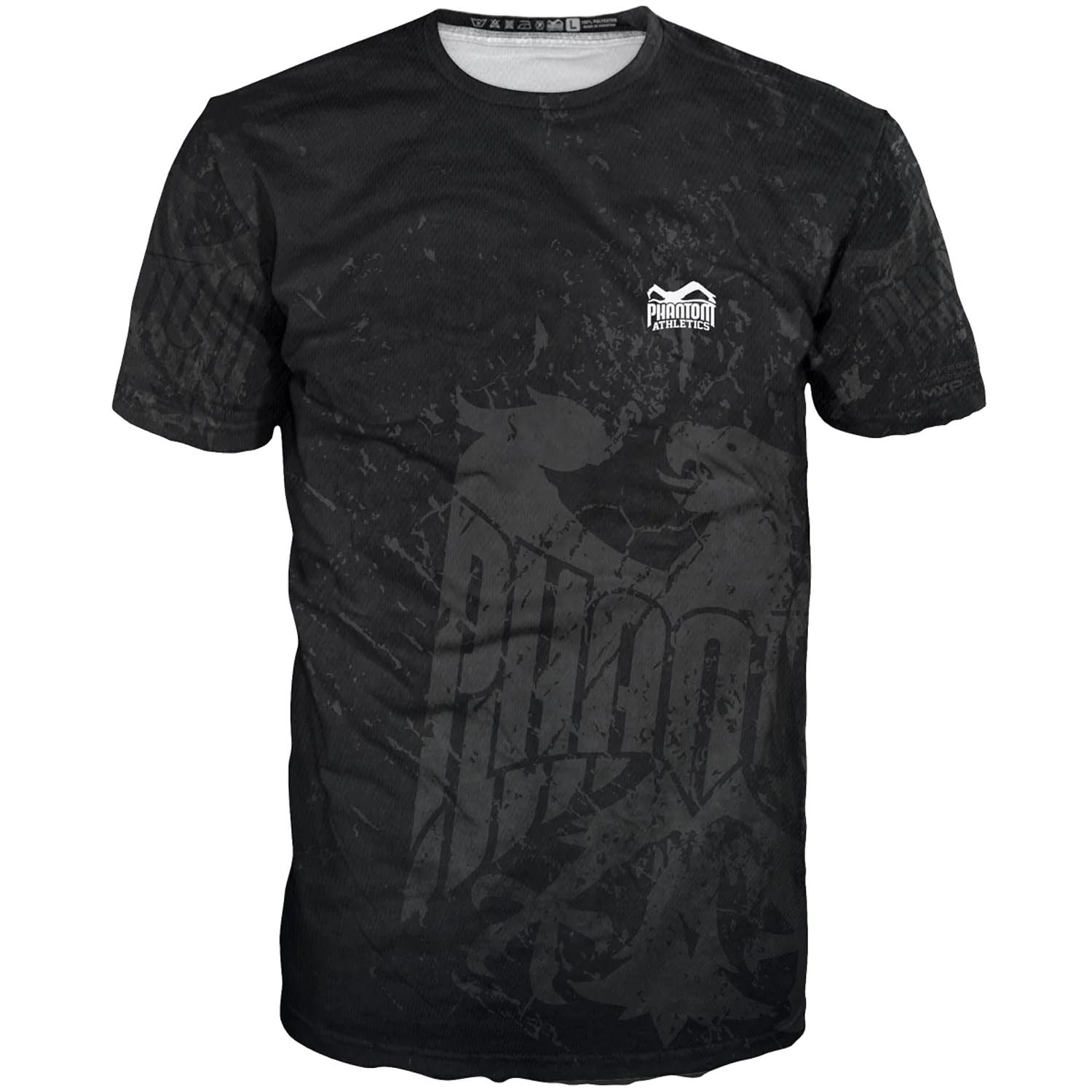 Phantom Athletics Fitness T-Shirt, Evo Germany, black, S