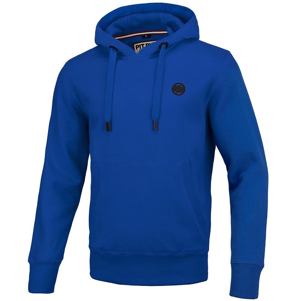 Pit Bull West Coast Hoody, Small Logo, blue, S