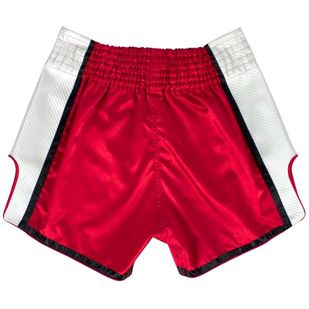 Fairtex Muay Thai Shorts, BS1704, red-white, S