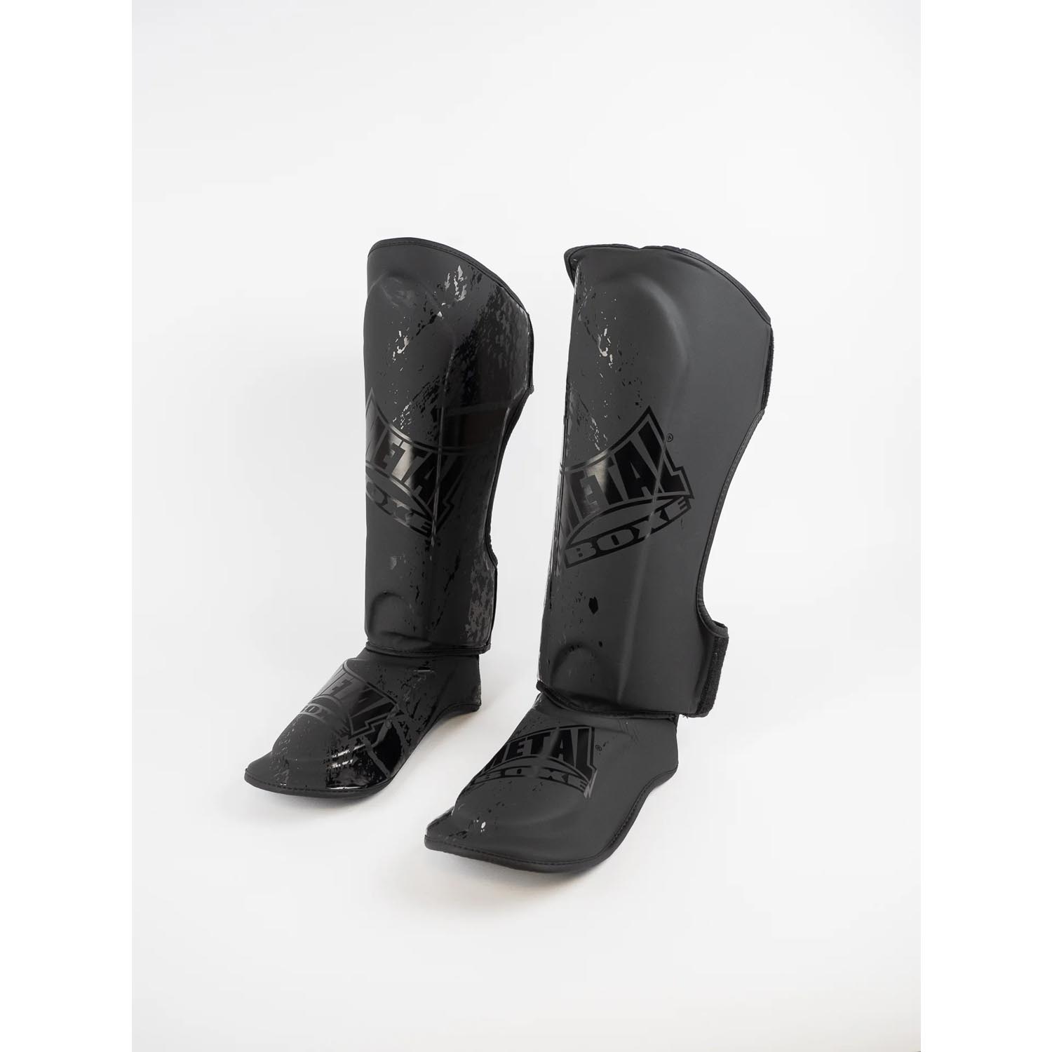 Metal Boxe Shin Guard, Blade, black, XL