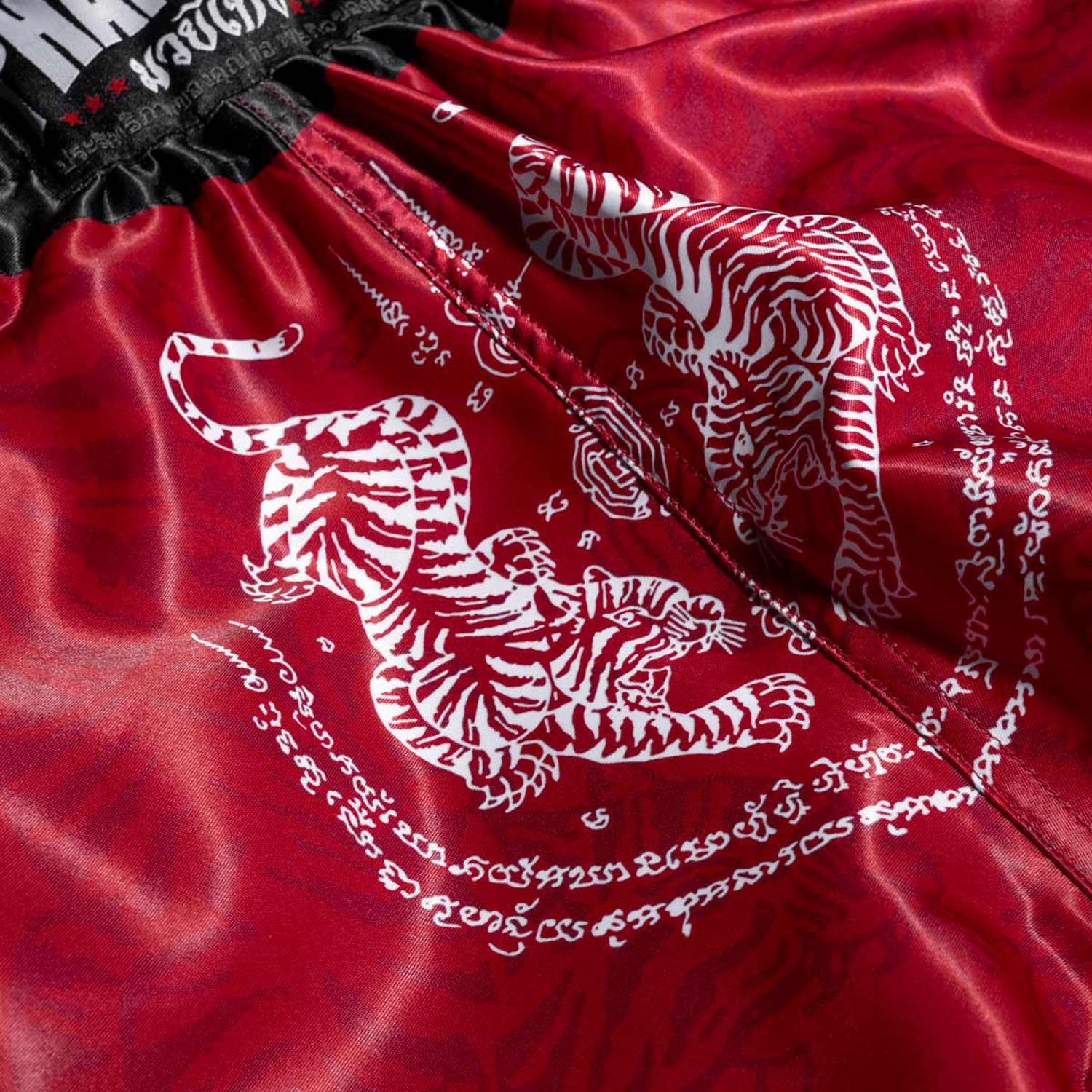 Phantom Athletics Muay Thai Shorts, Sak Yant, red, M