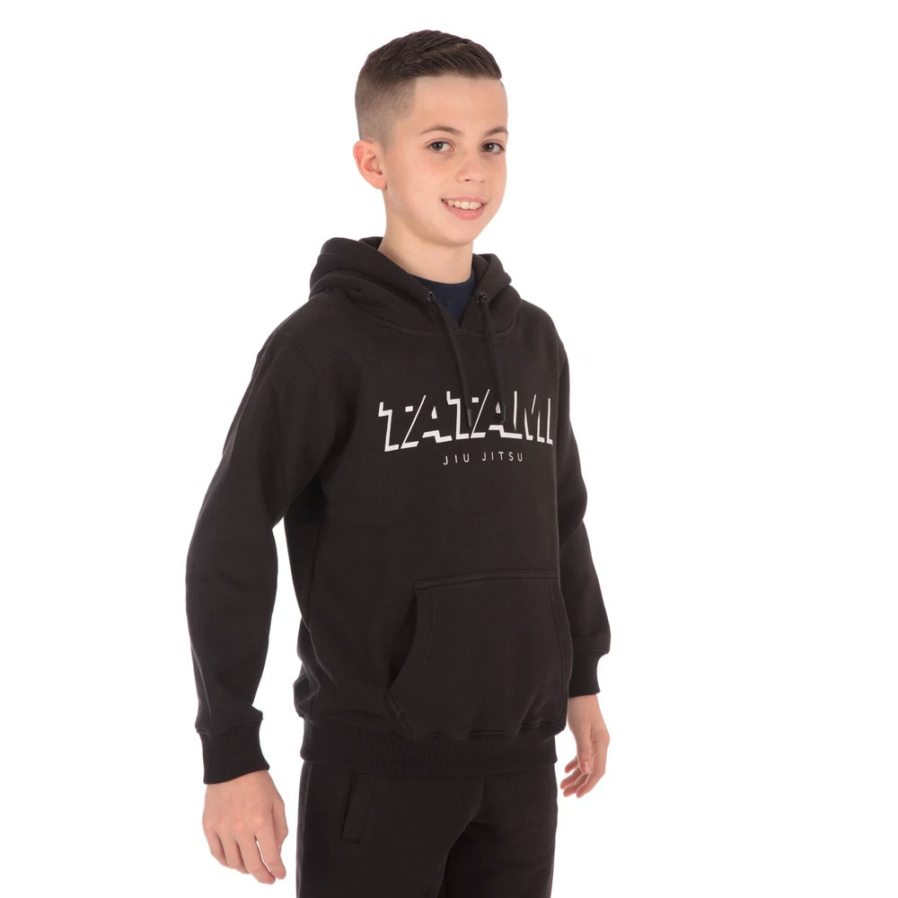 Tatami Hoodie, Kids, Shadow, black, 5-6 J
