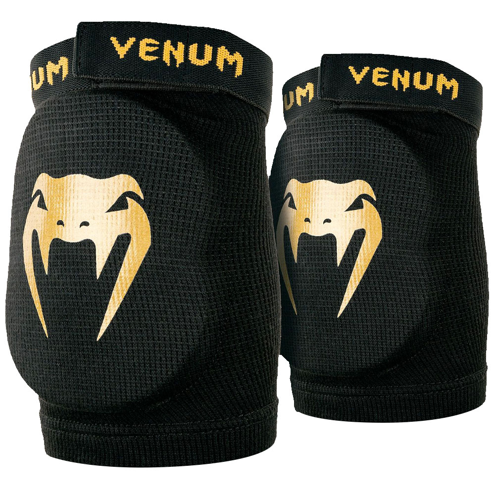 VENUM Ellbogenschützer, Kontact, schwarz-gold, XL