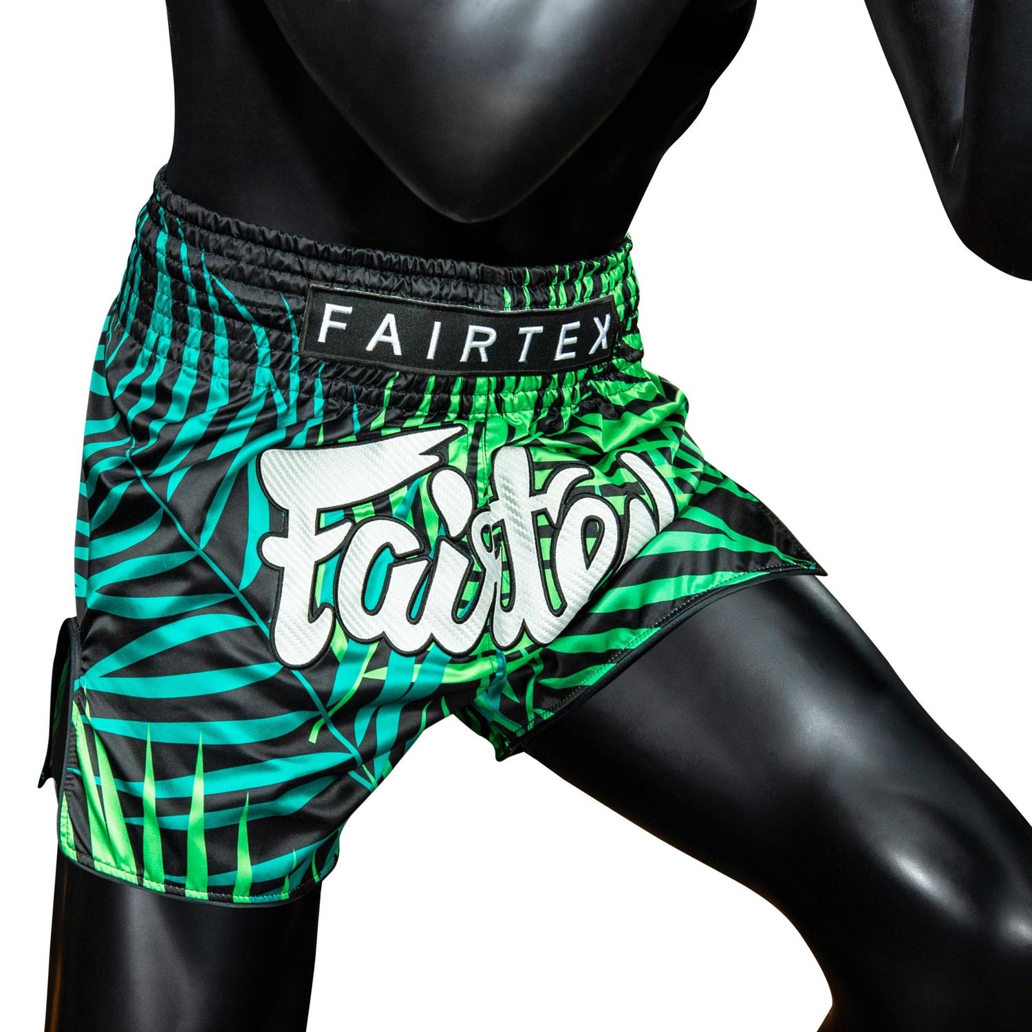 Fairtex Muay Thai Shorts, BS1948, Grunge, white-black