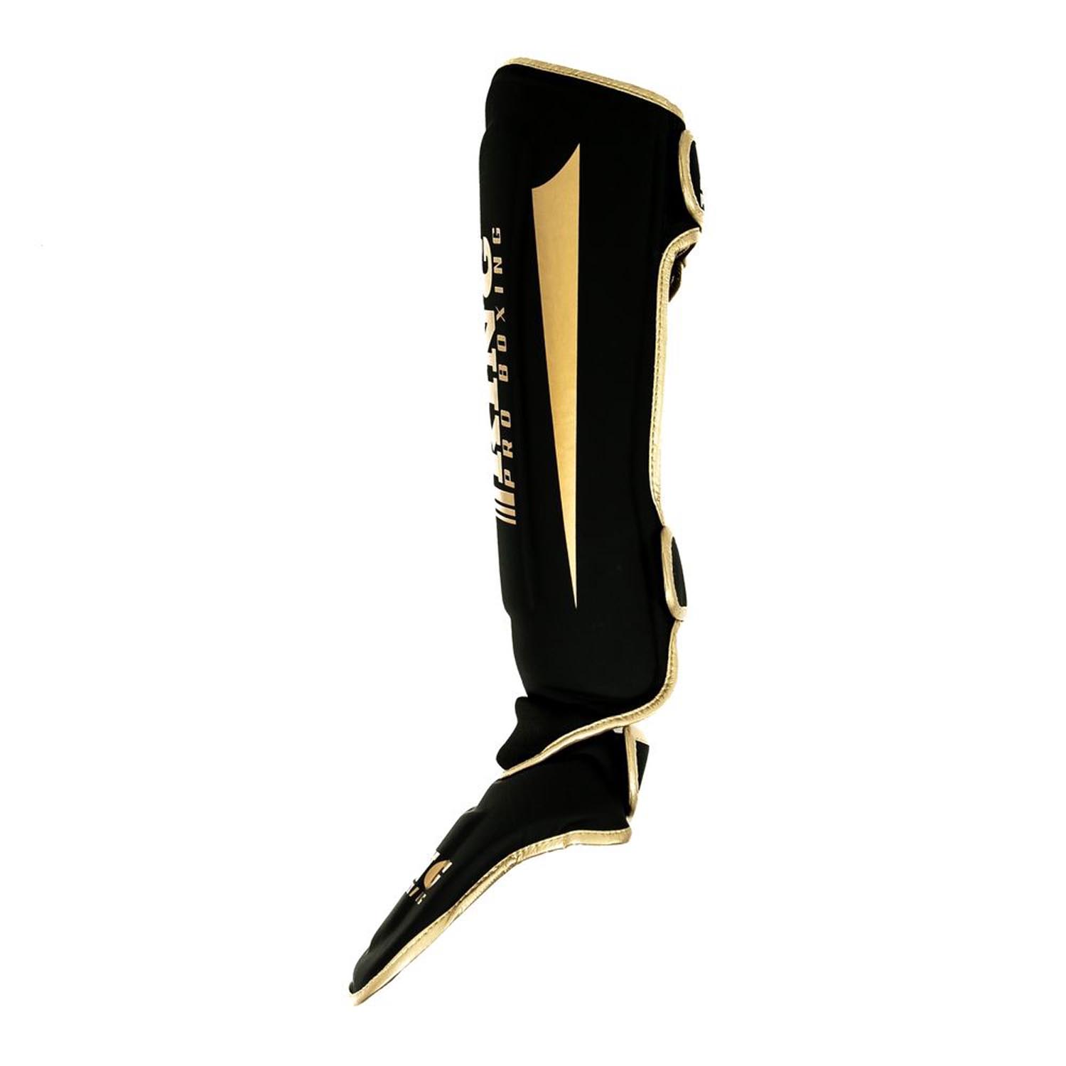 KING PRO BOXING Schienbeinschoner, Revo 6, black-gold, S