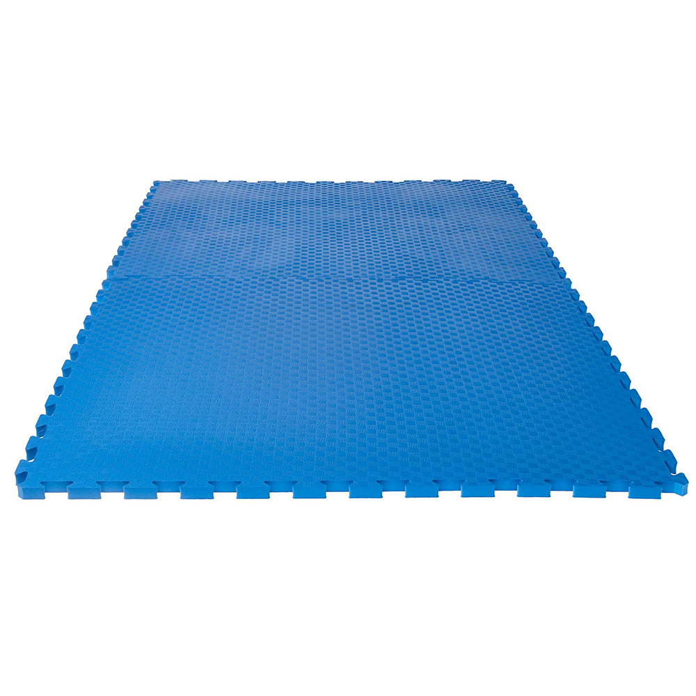 Ju-Sports Puzzle Mat, Pro Checker, blue, 2 cm