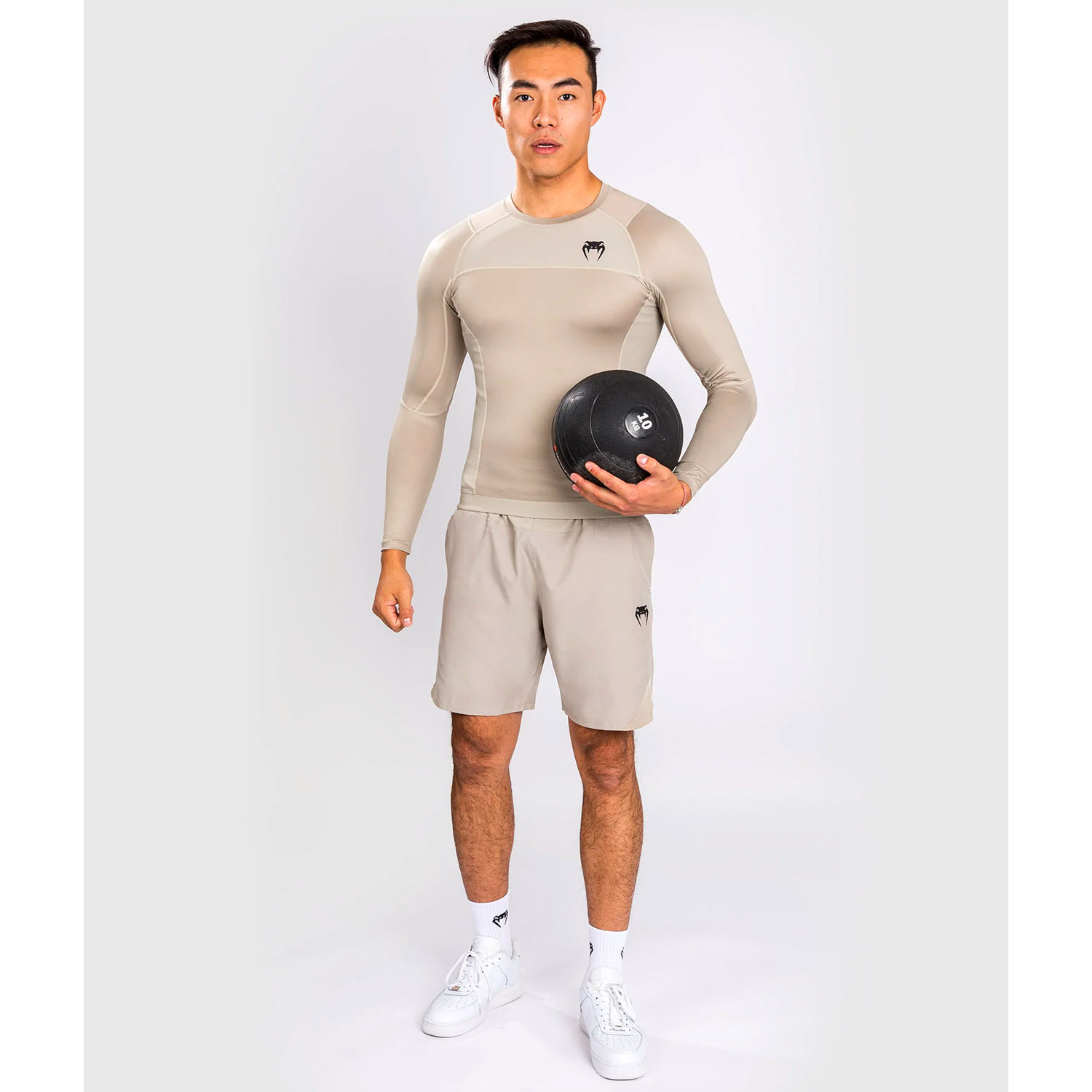 VENUM Rashguard, L/S, G-Fit Air, sand, M