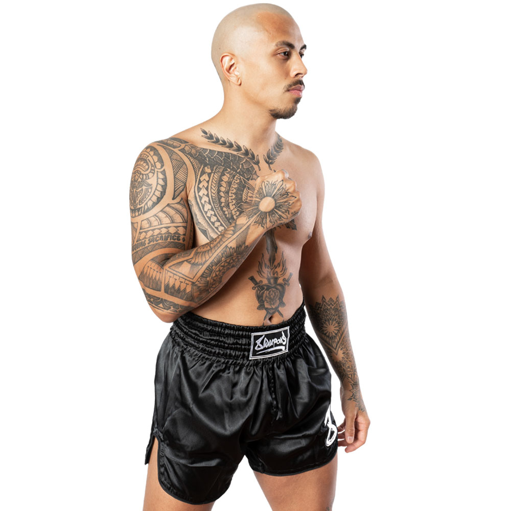 8 WEAPONS Strike Shorts, black-white, S