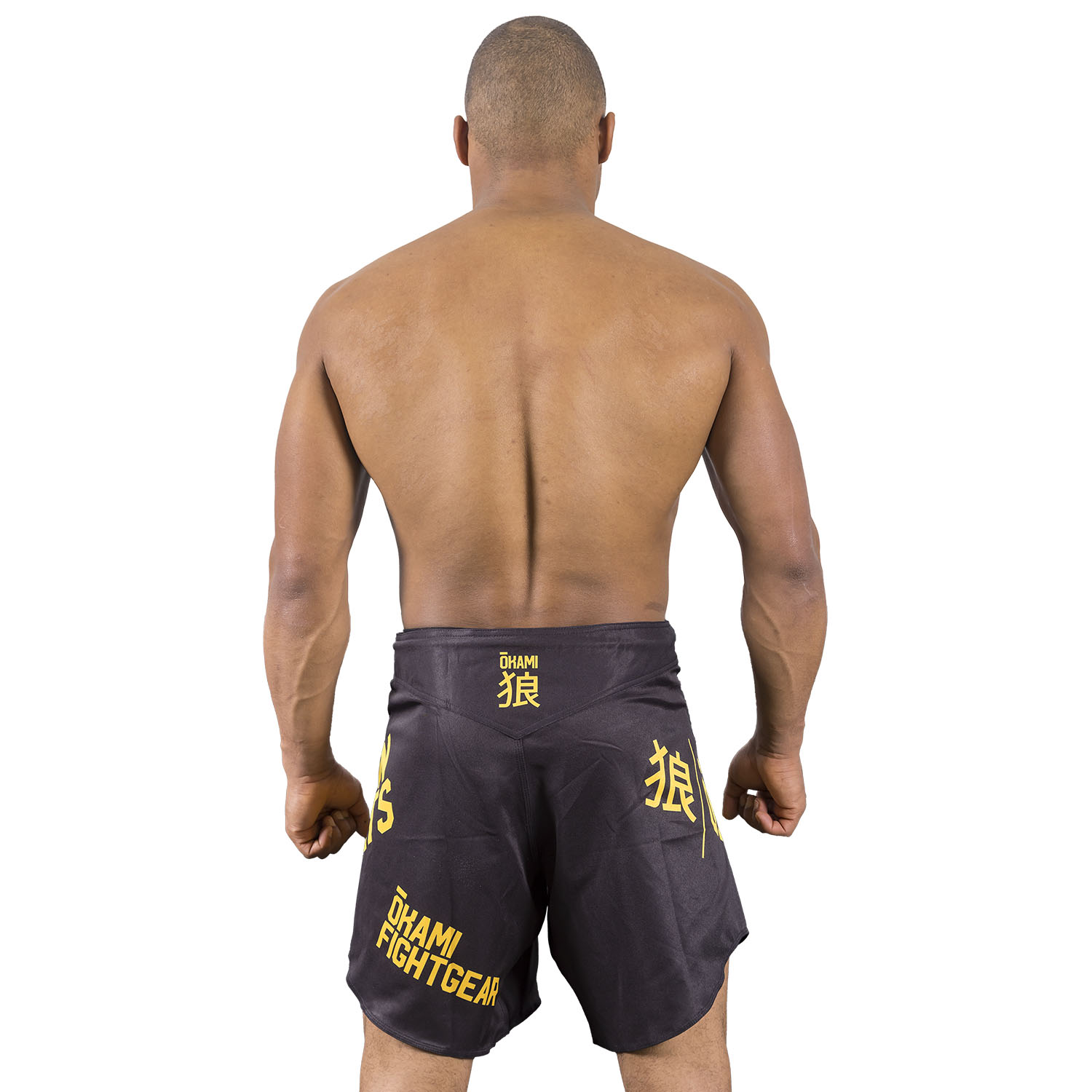 OKAMI MMA Fight Shorts, Motion, black, XXL