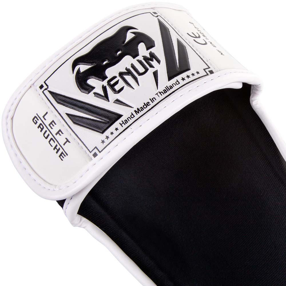 VENUM Schienbeinschoner, Elite, weiß-schwarz, XL