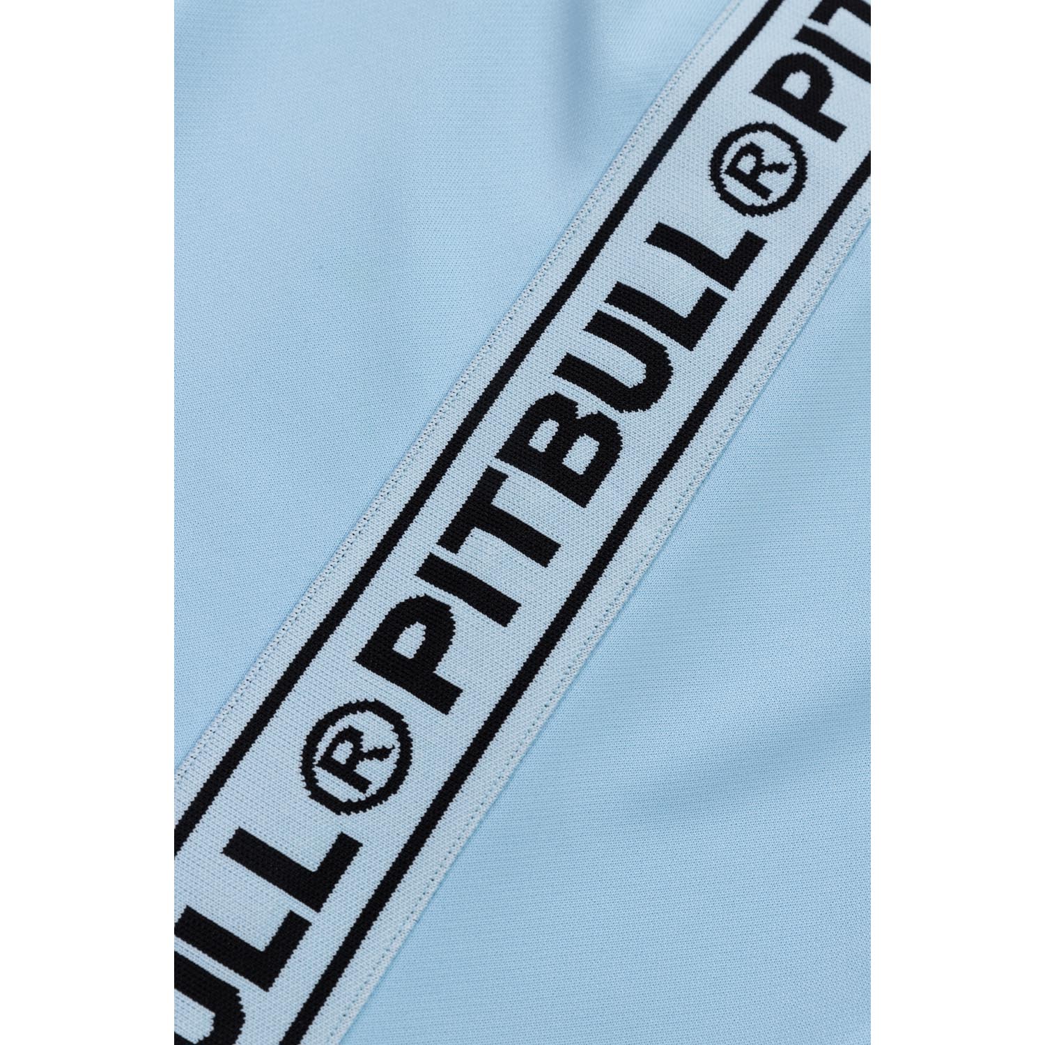 Pit Bull West Coast Jogging Pants, Tape Logo, light blue, XL