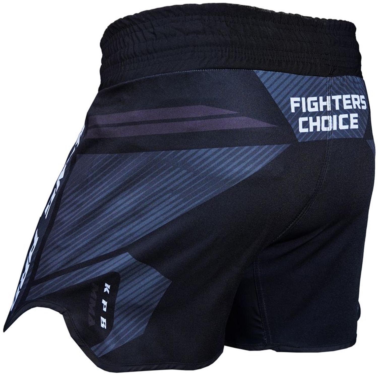 KING PRO BOXING MMA Fight Shorts, Legion 2, schwarz-grau, M