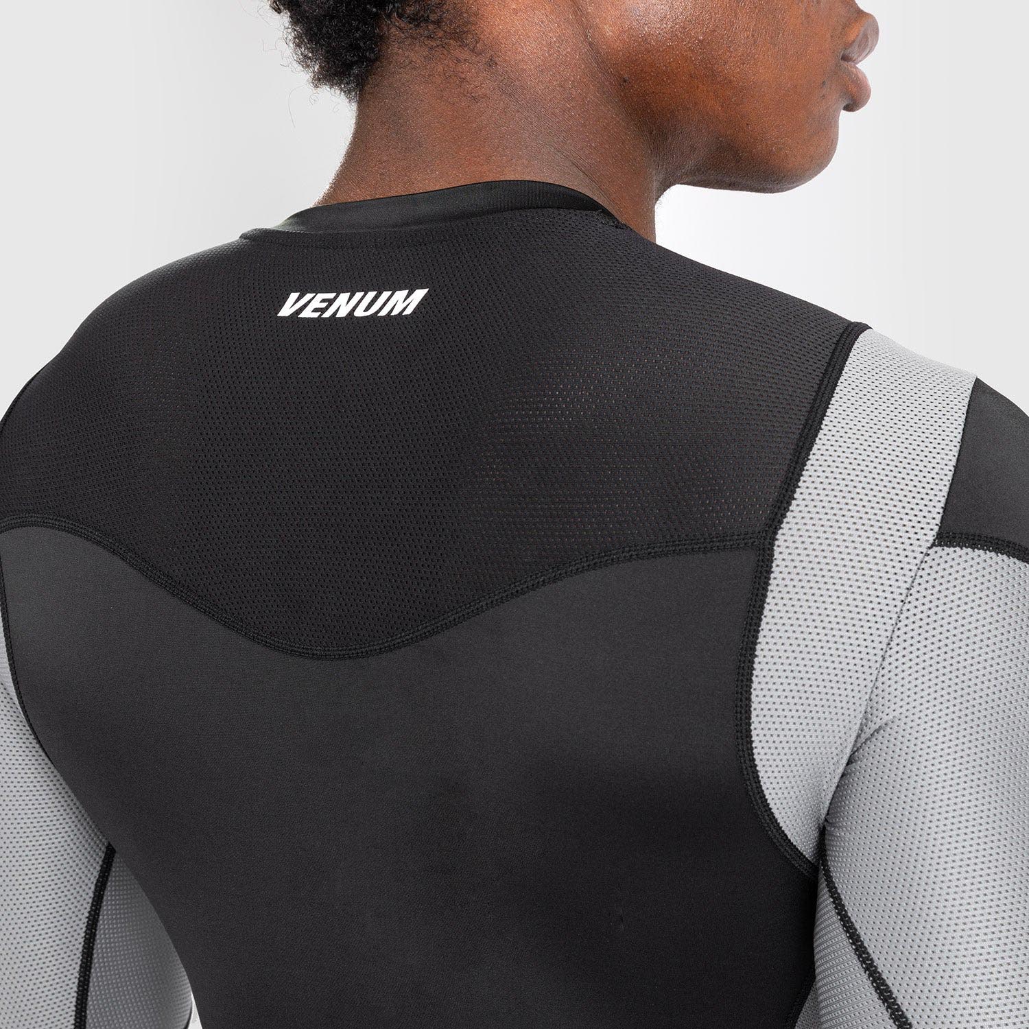 VENUM Rashguard, L/S, Tempest, schwarz-grau, L