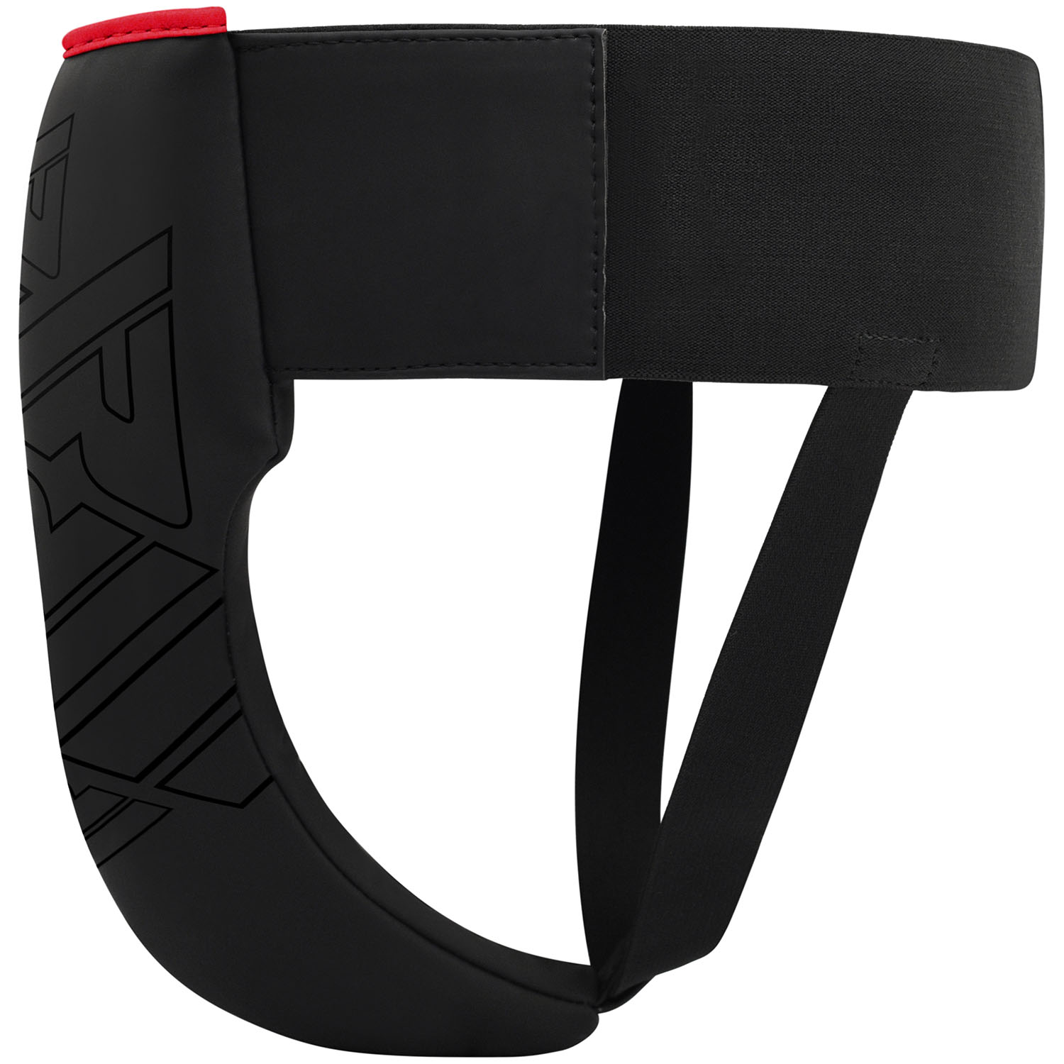 RDX Tiefschutz, Kara Series F6, schwarz-rot, L