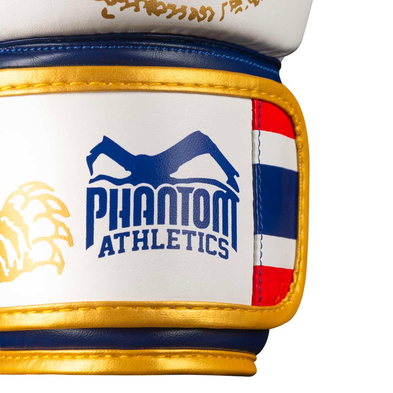 Phantom Athletics Boxhandschuhe, Muay Thai, weiß-gold, 14 Oz
