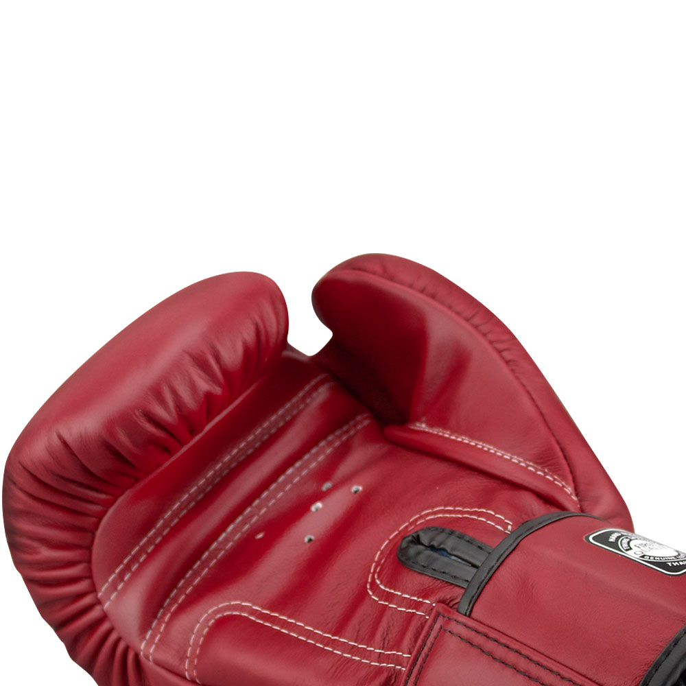 TWINS Special Boxing Gloves, Leather, BGVL-3, winered, 10 Oz