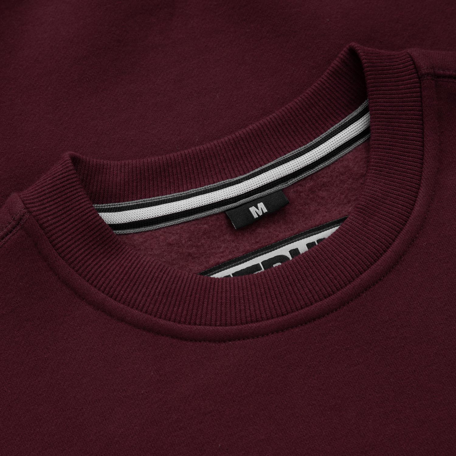 Pit Bull West Coast Crewneck, Small Logo, wine red, XL