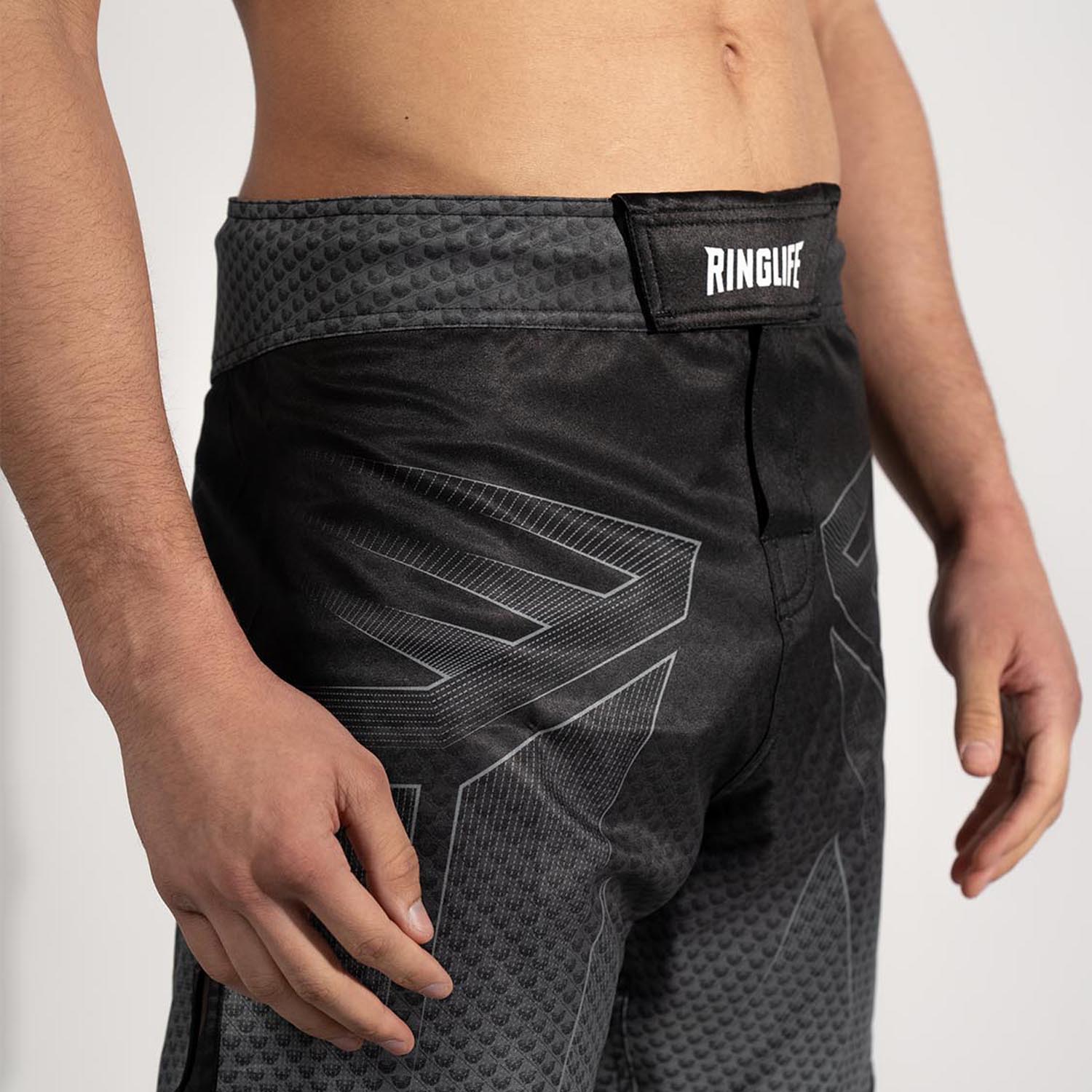 RINGLIFE MMA Shorts - Octaring 2.0 schwarz-grau XXL