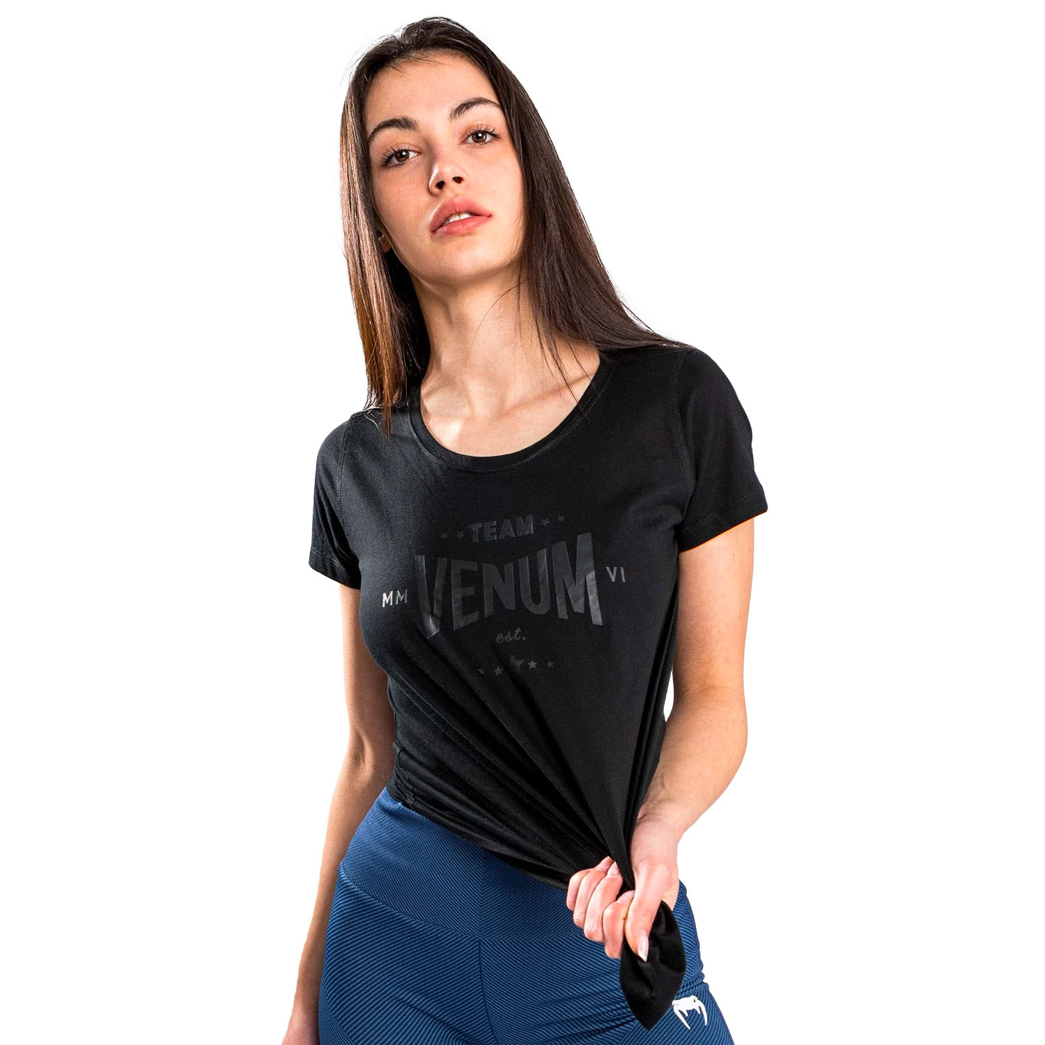 VENUM T-Shirt, Woman, Team 2.0, black-black, XXL