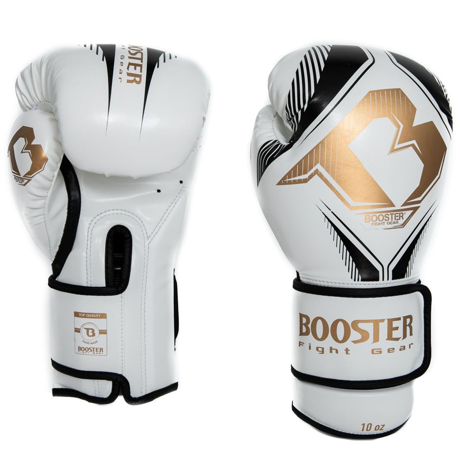 Booster Boxing Gloves, Bangkok Series 2, white, 10 Oz
