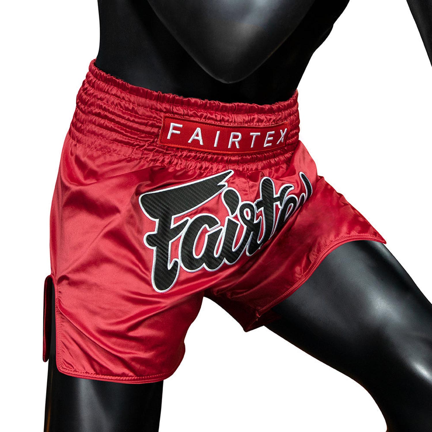 Fairtex Muay Thai Shorts, BS1936, Red Diamond, red, S