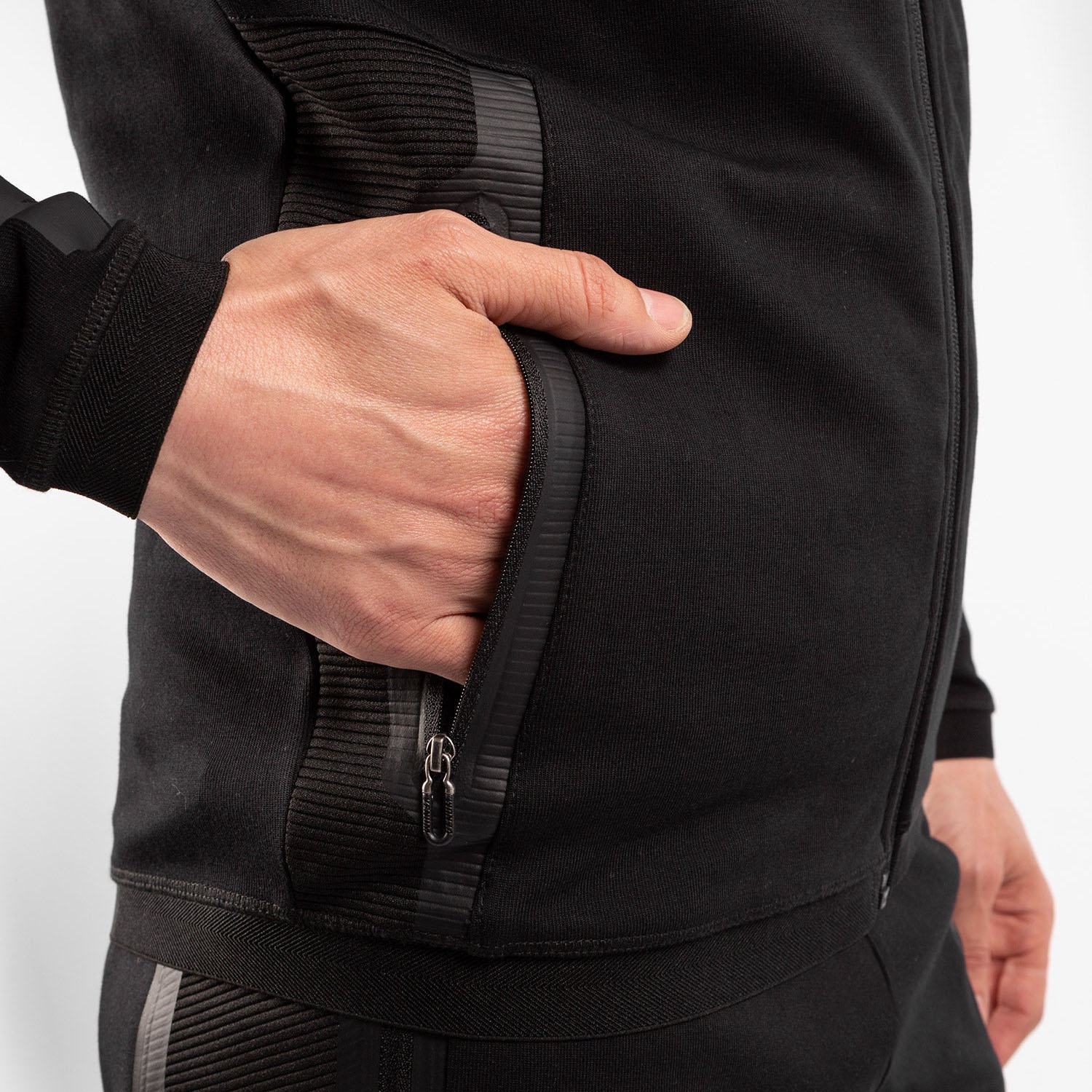 VENUM Zip Hoody, Laser Evo 2.0, black-black, S