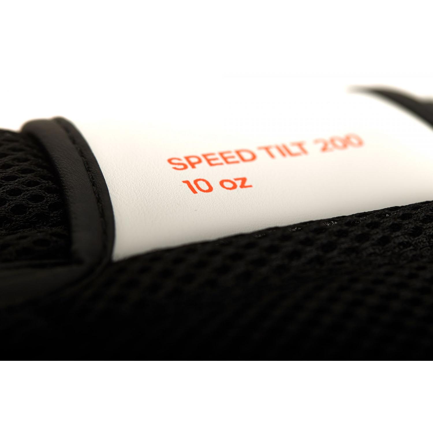 adidas Boxhandschuhe, Speed Tilt 200, beige-schwarz-orange, 10 Oz