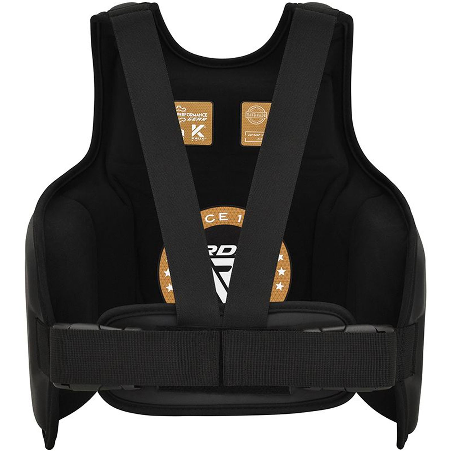 RDX Body Armor, Kara Series F6, black-gold, S/M