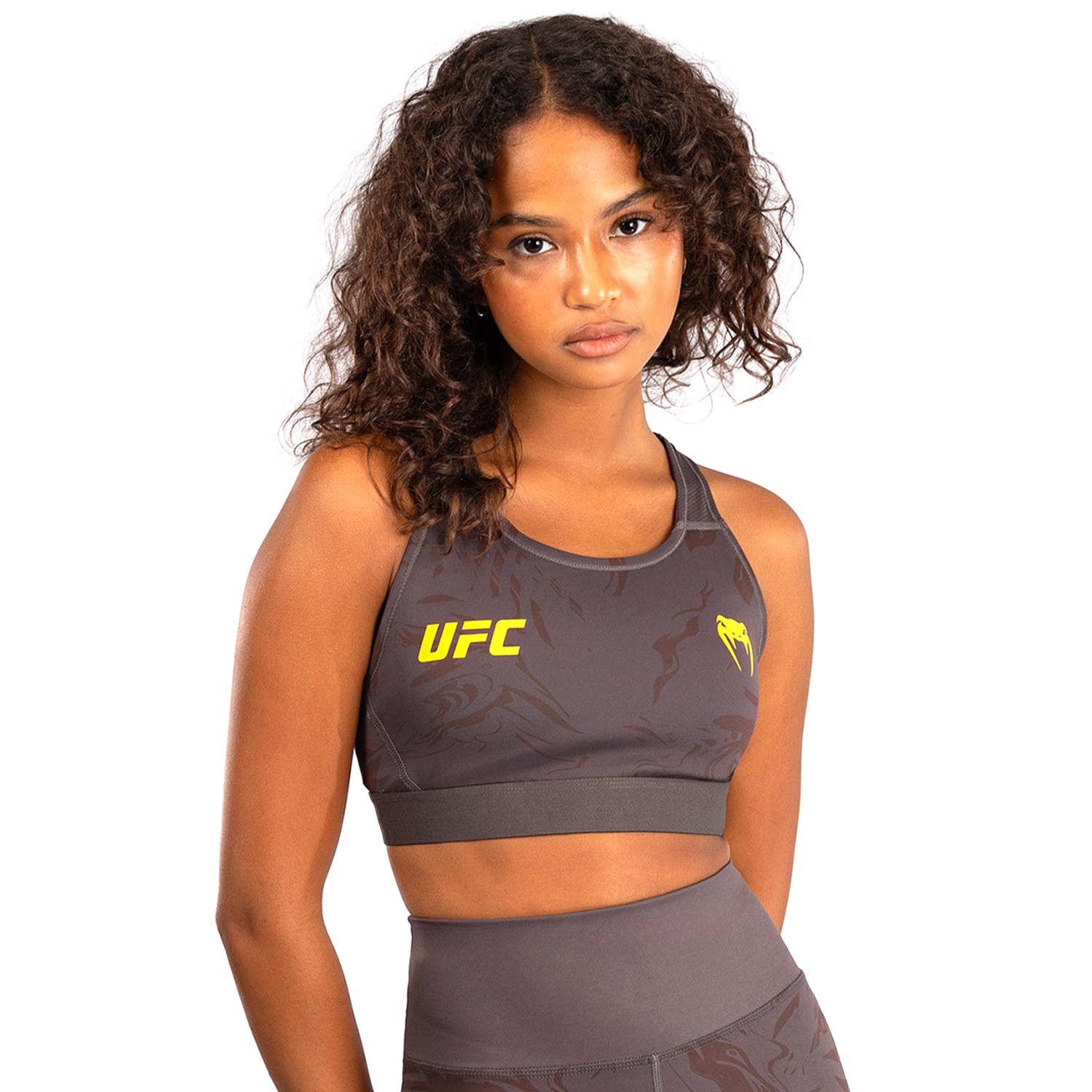 VENUM Sports Bra, UFC Fusion Fight Week, braun, XS