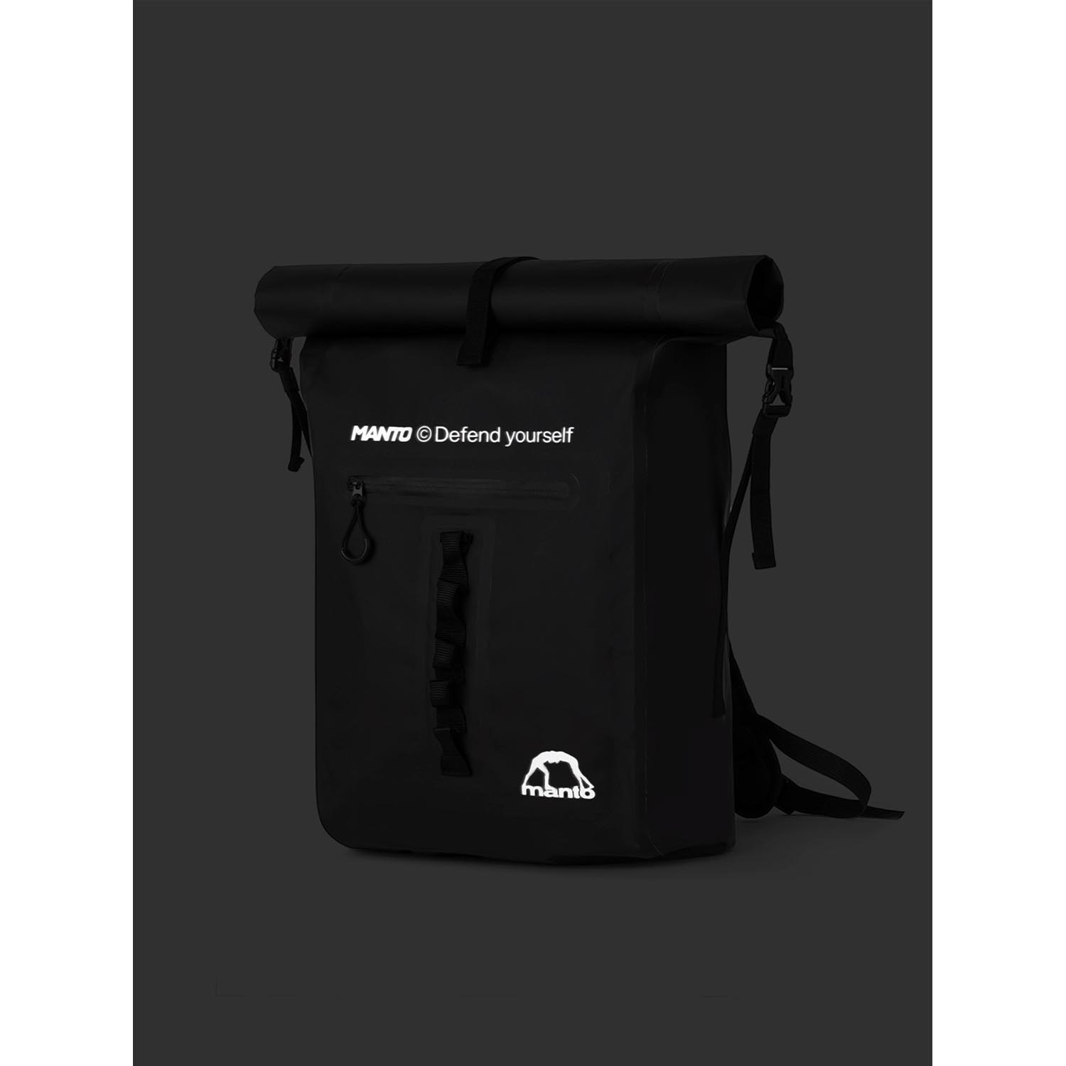 MANTO Backpack, New York Reflectiv, black