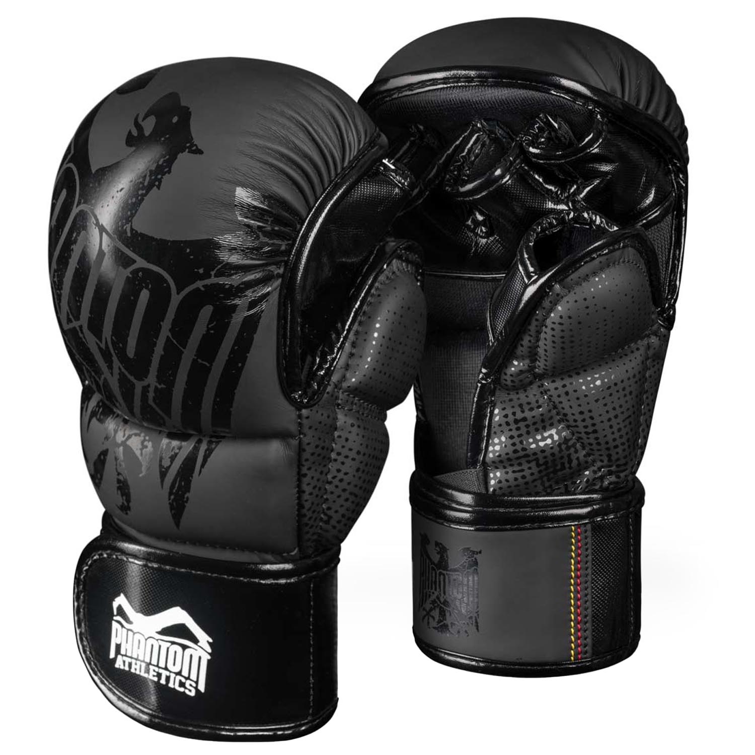 Phantom Athletics MMA Sparring Gloves, German Eagle, black, S/M