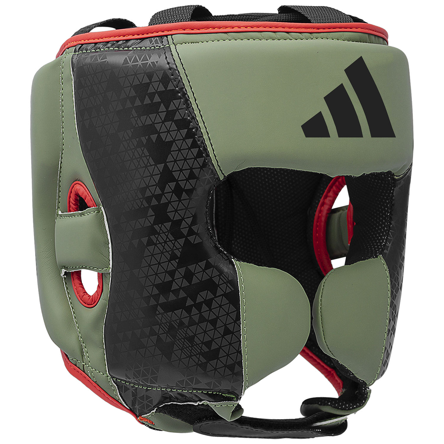 adidas Kopfschutz, Combat 50, olive-schwarz, L