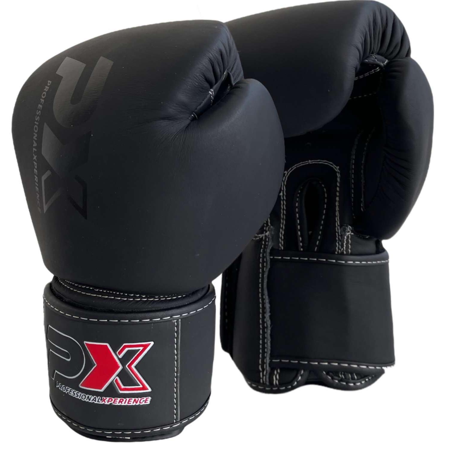PX Boxing Gloves, Contest, black