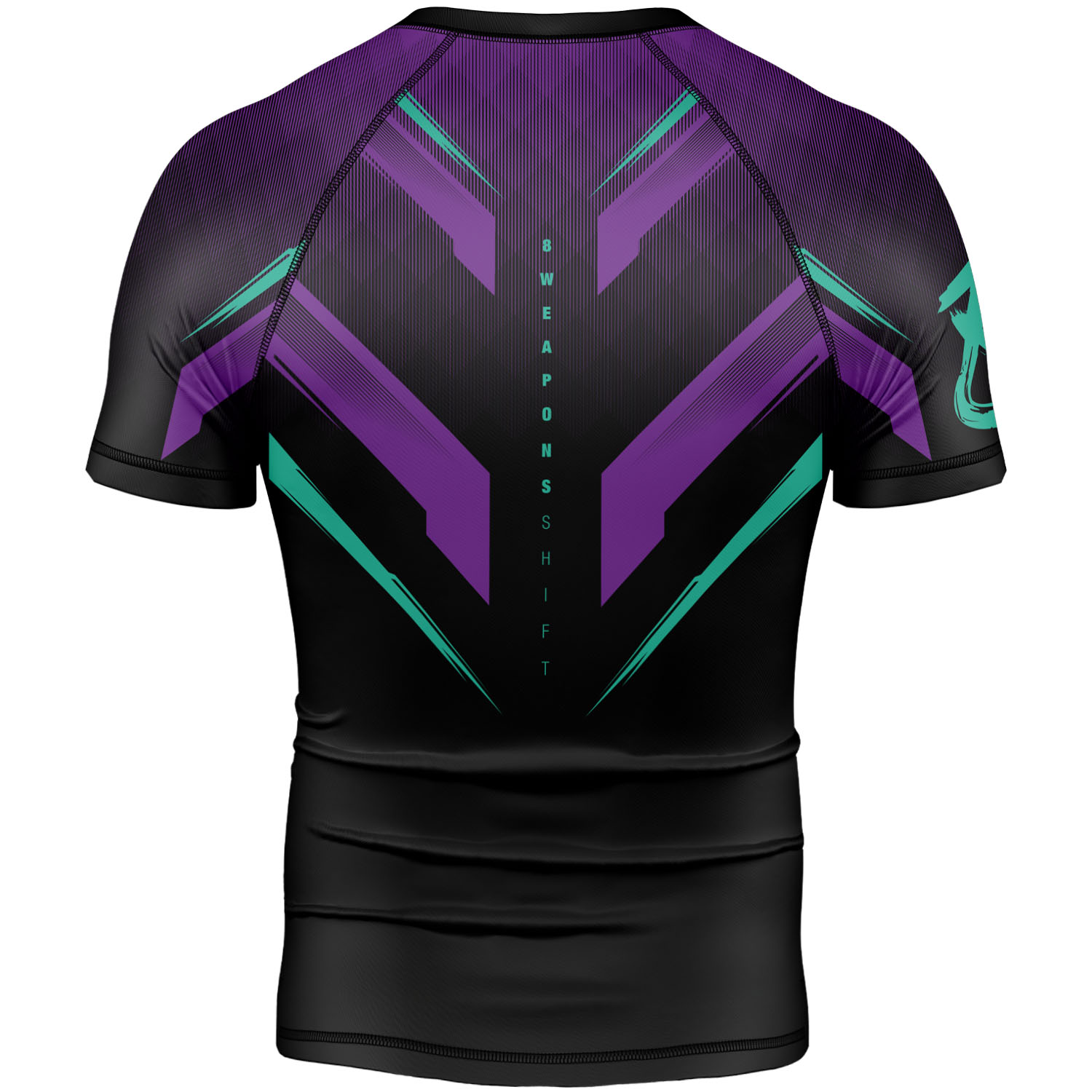 8 WEAPONS Rashguard, S/S, Shift, cyber L