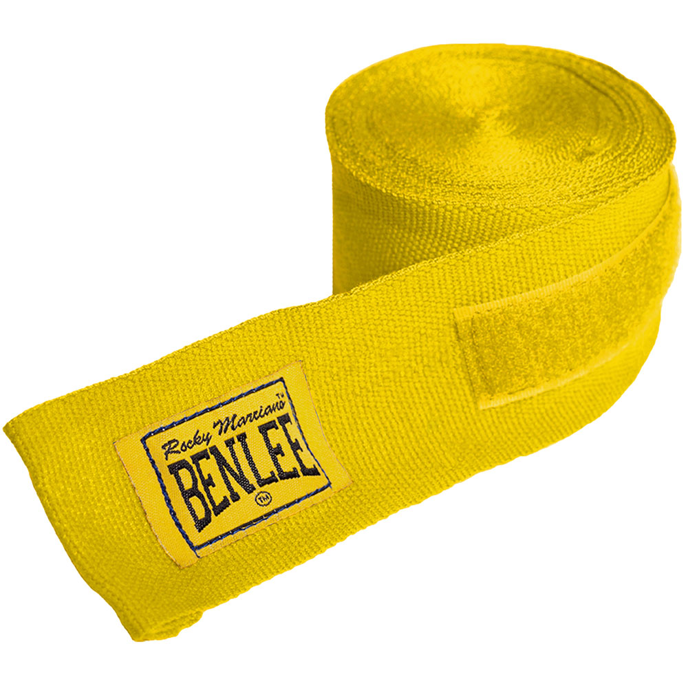 BENLEE Boxbandagen, elastisch, 3 m, gelb