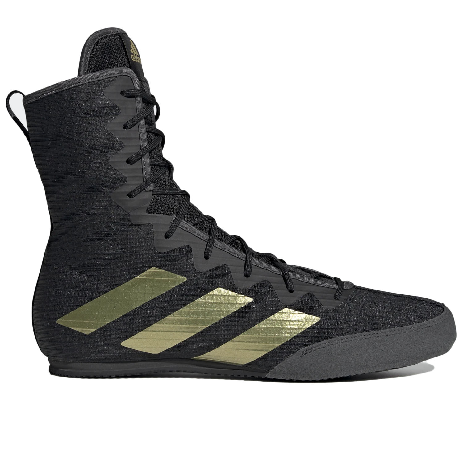 adidas Boxing Shoes, Box Hog 4, black-gold, 40 ⅔ (UK 7)